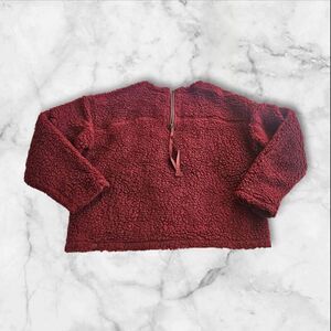 Lululemon Size 10 Teddy Quarter Zip